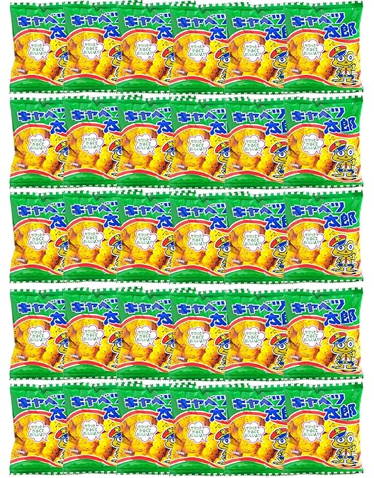 Amazon.co.jp: やおきん 菓道 キャベツ太郎 14g× (30袋) : 食品・飲料